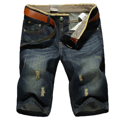 Beach shorts men's denim shorts