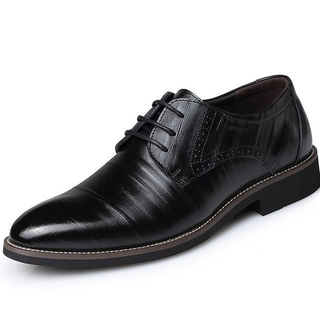 Classic Leather Dress Shoes for Men