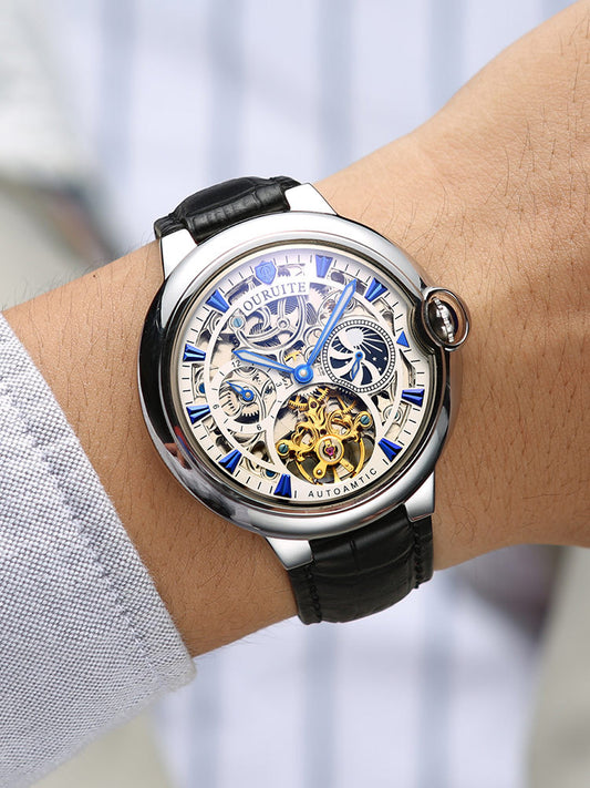 Hollow Mechanical Waterproof Watch
