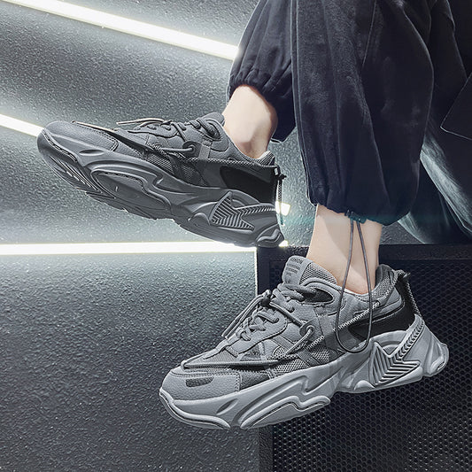 Breathable Mesh Chunky Sneakers – Lightweight Casual Shoes