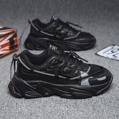Breathable Mesh Chunky Sneakers – Lightweight Casual Shoes