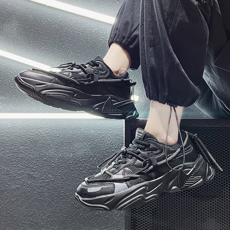 Breathable Mesh Chunky Sneakers – Lightweight Casual Shoes