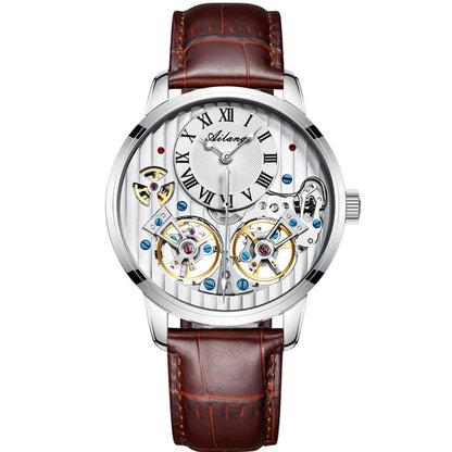 Men’s Automatic Mechanical Watch – Double Tourbillon