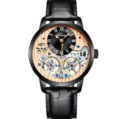 Men’s Automatic Mechanical Watch – Double Tourbillon