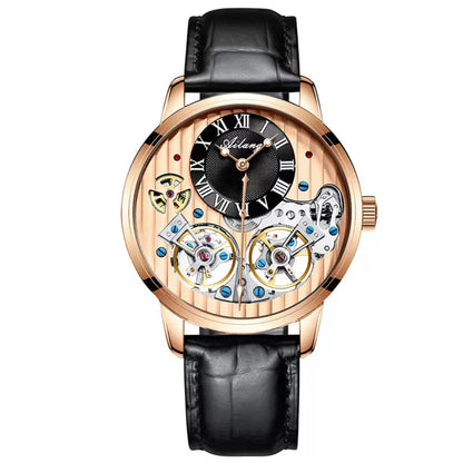 Men’s Automatic Mechanical Watch – Double Tourbillon
