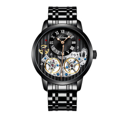 Men’s Automatic Mechanical Watch – Double Tourbillon