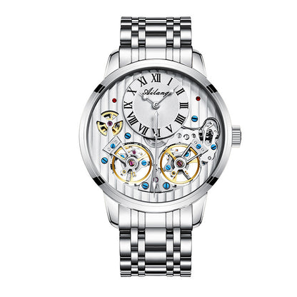 Men’s Automatic Mechanical Watch – Double Tourbillon