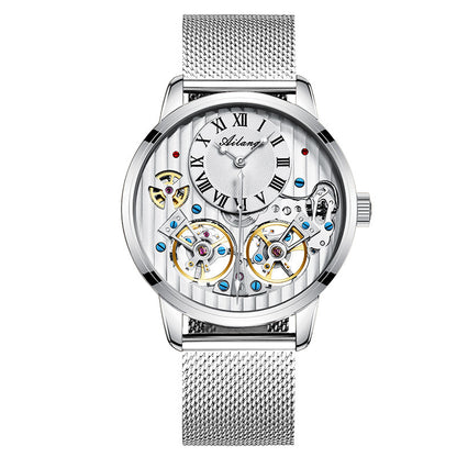 Men’s Automatic Mechanical Watch – Double Tourbillon
