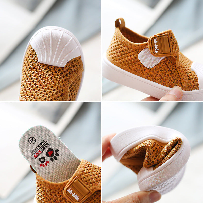 Kids’ Casual Sneakers – Comfortable Non-Slip Soft Bottom Shoes for Infants & Toddlers