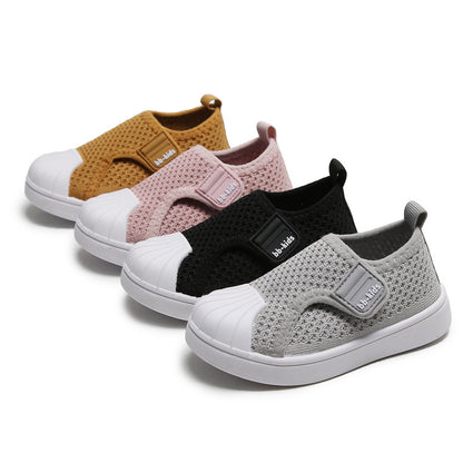 Kids’ Casual Sneakers – Comfortable Non-Slip Soft Bottom Shoes for Infants & Toddlers