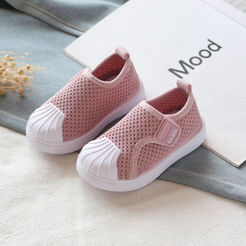 Kids’ Casual Sneakers – Comfortable Non-Slip Soft Bottom Shoes for Infants & Toddlers