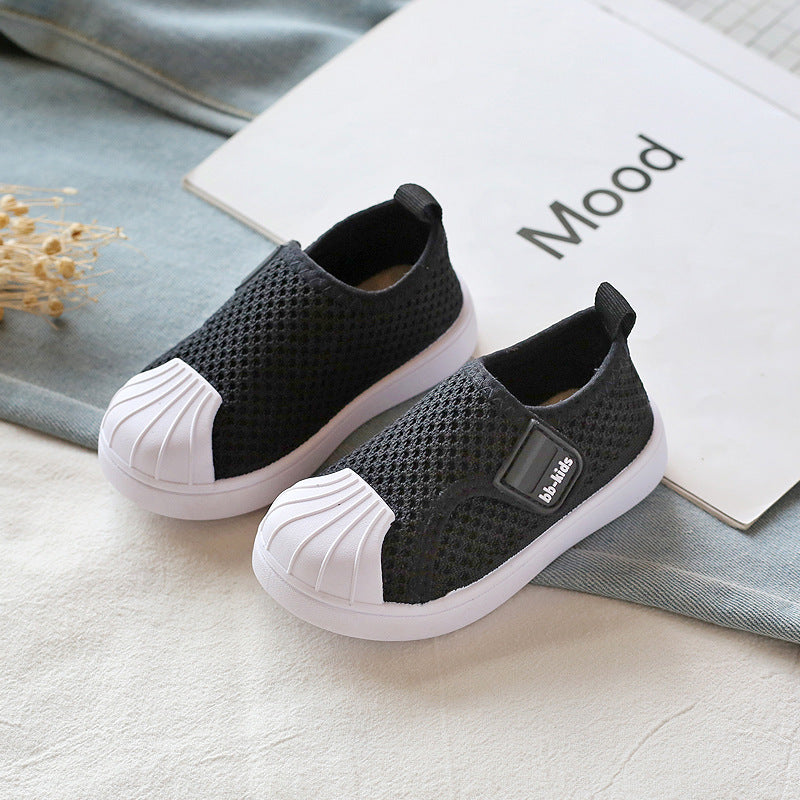 Kids’ Casual Sneakers – Comfortable Non-Slip Soft Bottom Shoes for Infants & Toddlers