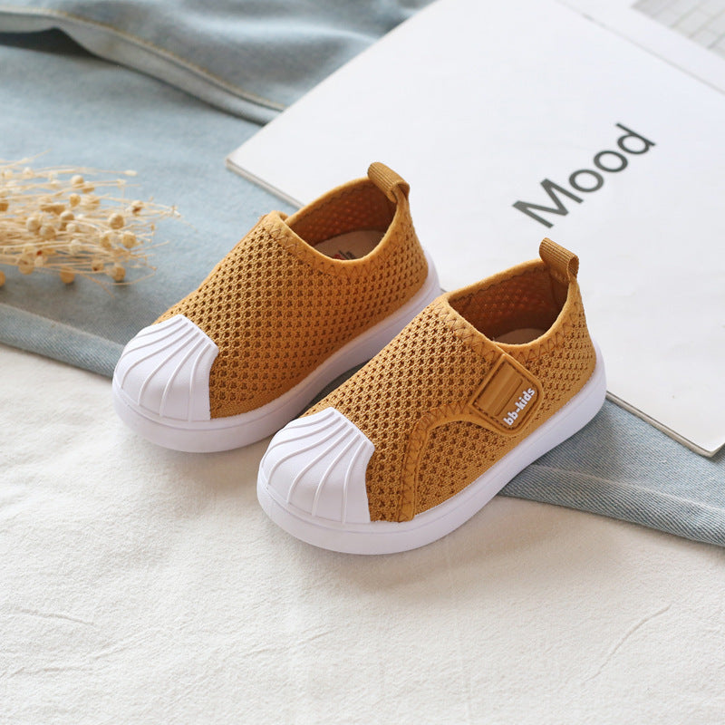 Kids’ Casual Sneakers – Comfortable Non-Slip Soft Bottom Shoes for Infants & Toddlers