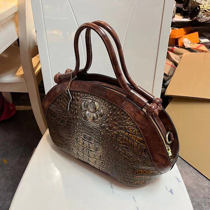 Vintage Head Layer Cowhide Leather Bag