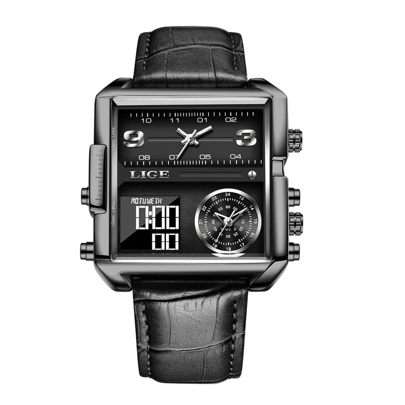 Men’s Multi-Function Quartz Waterproof Watch