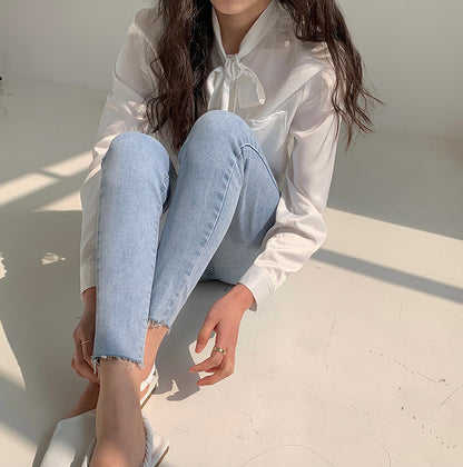 Women’s High Waist Slim Skinny Jeans