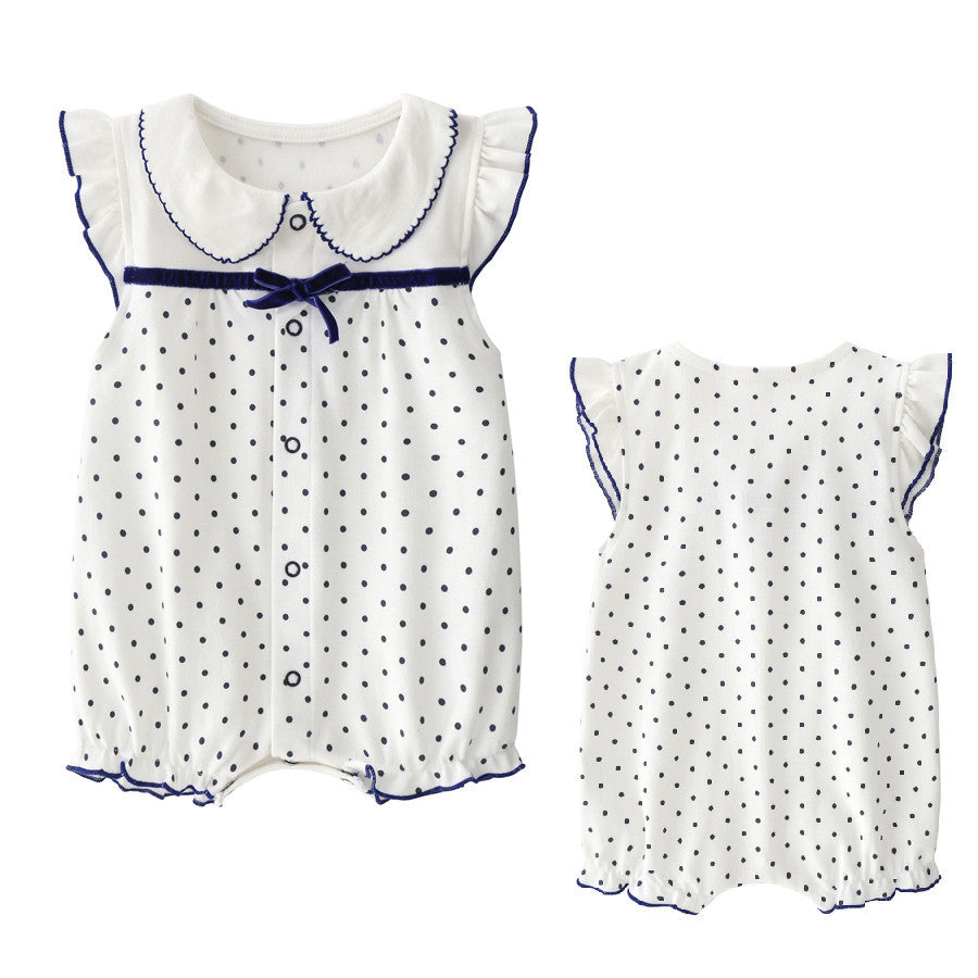 Baby Girls’ Summer Romper – Princess One-Piece Toddler Clothes