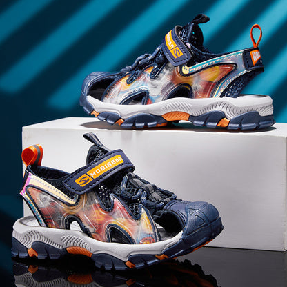 Kids’ Breathable Beach Shoes – Vitality Baotou Sandals