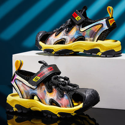 Kids’ Breathable Beach Shoes – Vitality Baotou Sandals