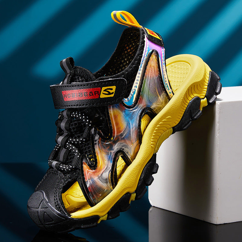 Kids’ Breathable Beach Shoes – Vitality Baotou Sandals