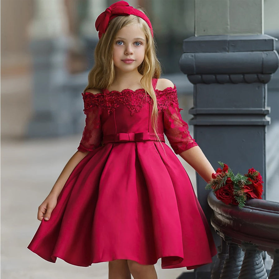 Kids Girls’ Dress Set – Toddler Tops & Skirts Children’s Clothes