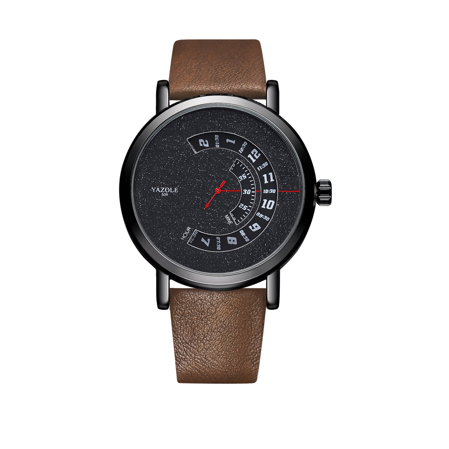 Men’s Quartz Waterproof Watch – Turntable Design