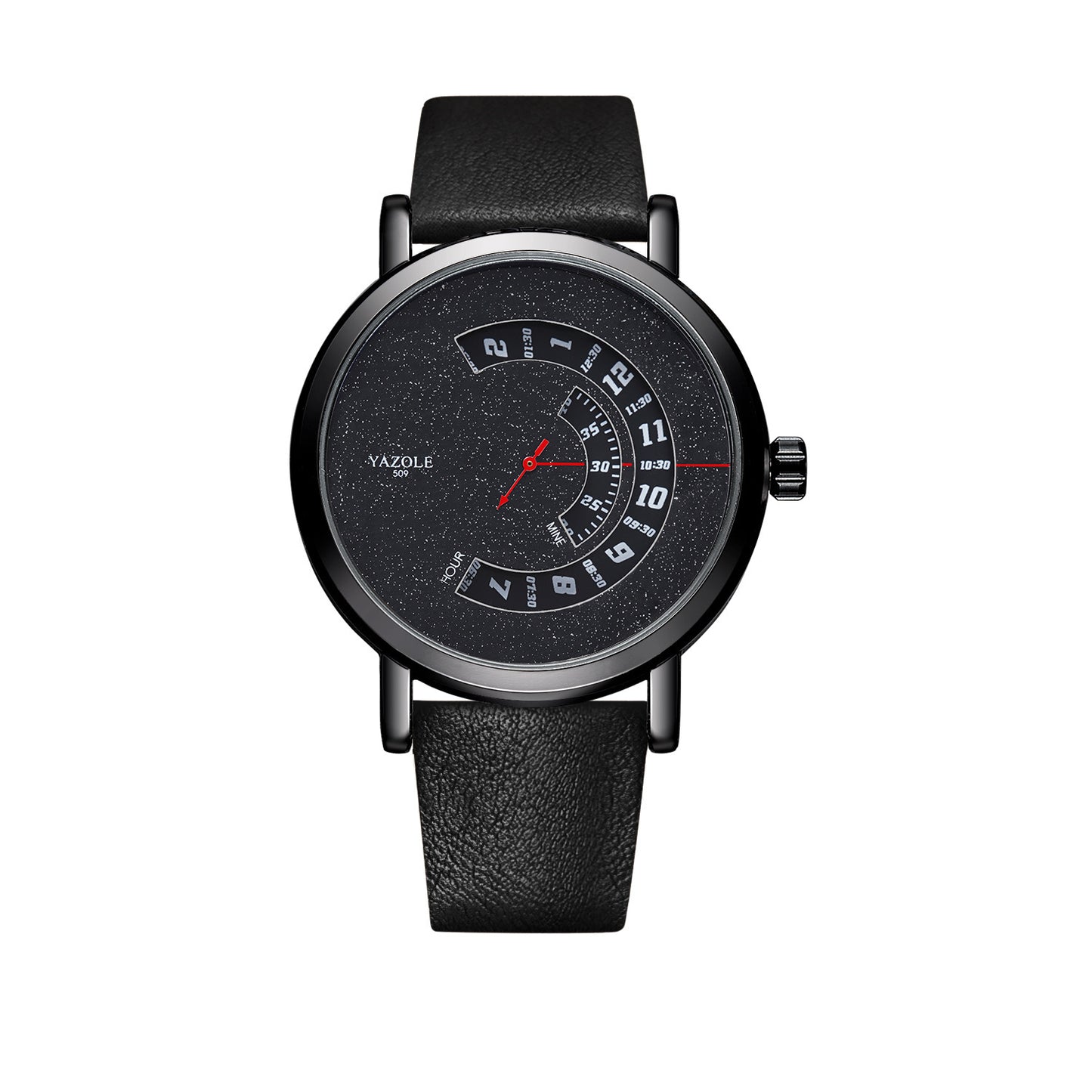 Men’s Quartz Waterproof Watch – Turntable Design
