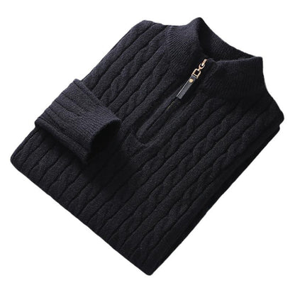 Diamond Lattice Sweater For Men