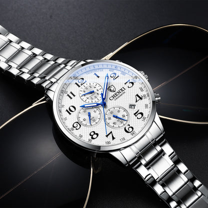 Men’s Multifunctional Quartz Watch