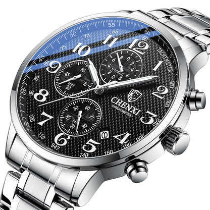 Men’s Multifunctional Quartz Watch