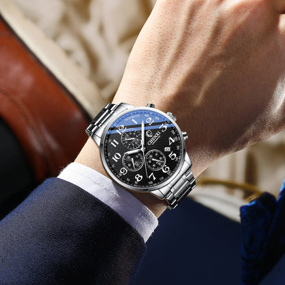 Men’s Multifunctional Quartz Watch