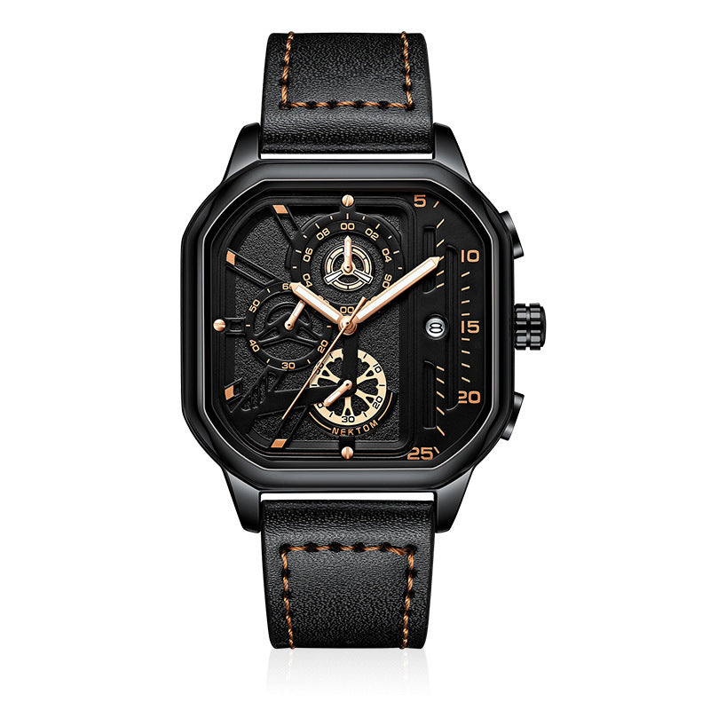 Men’s Luminous Waterproof Quartz Watch