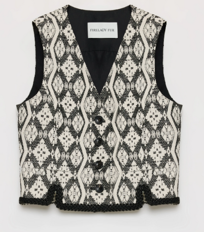 Velgrana Jacquard Heritage Vest