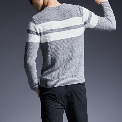 Striped Sweater For Men