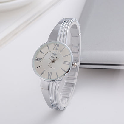 Quartz Watch with Fashionable Slim Strap