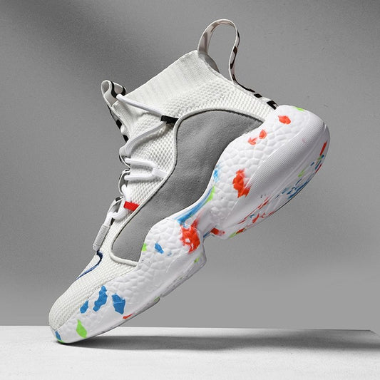 Men’s Breathable Sneakers – Lightweight Vulcanized Running Shoes