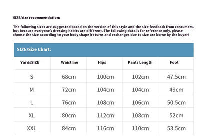 Washed Denim Straight-leg Trousers Men