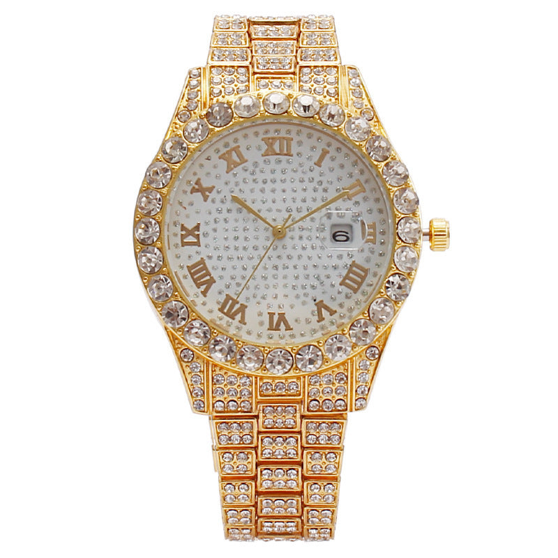 Women’s 5-Piece Jewelry Quartz Watch Gift Set