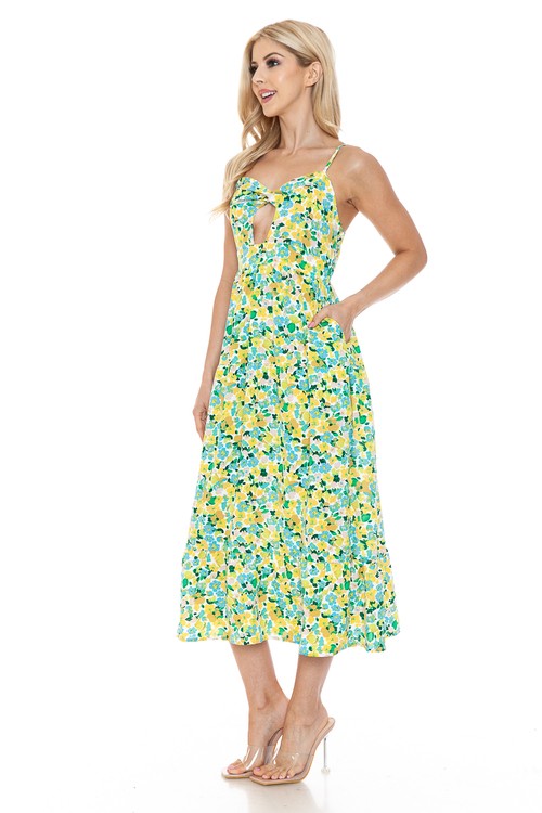 Women Floral Maxi Dress