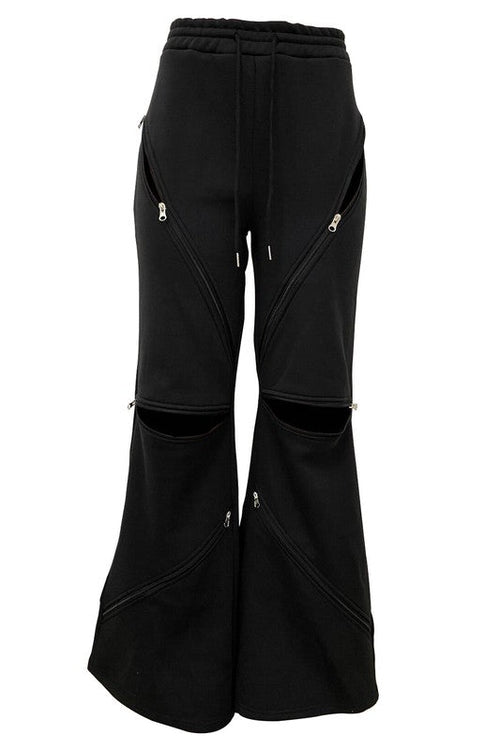 WOMEN FASHION CLASSIC STRAIGHT LEG PANTS