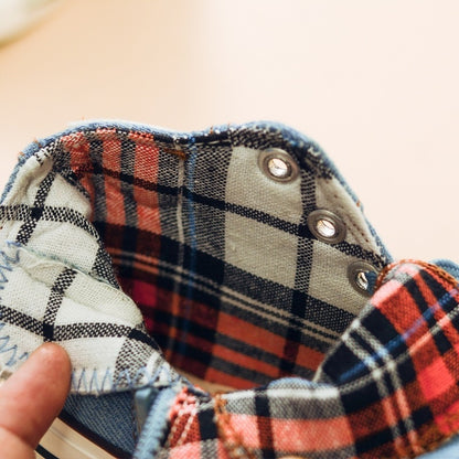 Kids’ Casual Sneakers – Breathable Canvas Sport Shoes for Boys & Girls