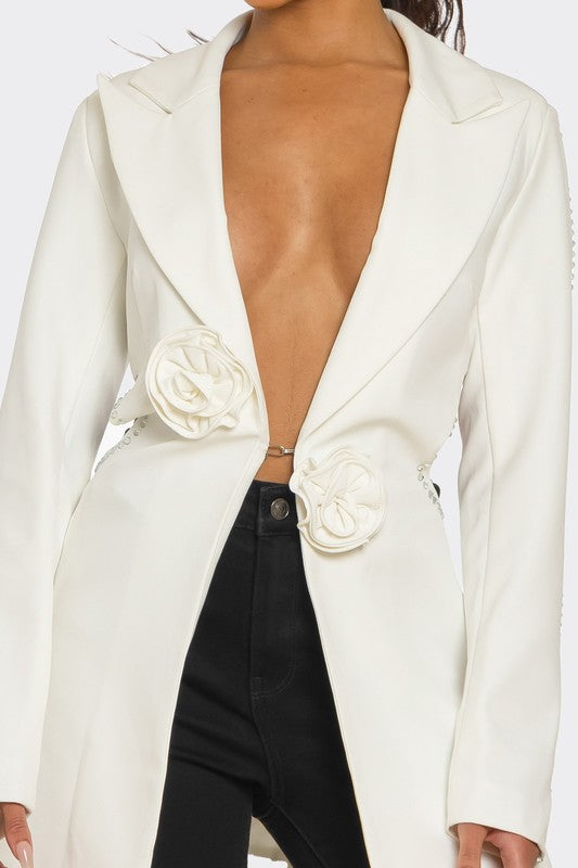Sculpted Elegance Blazer