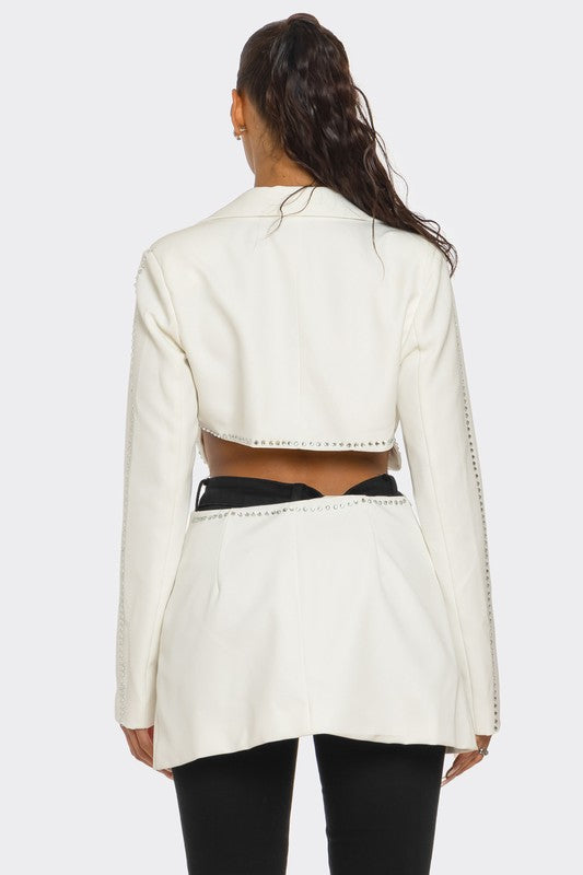 Sculpted Elegance Blazer