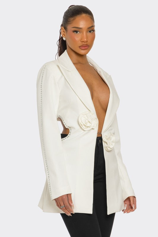 Sculpted Elegance Blazer