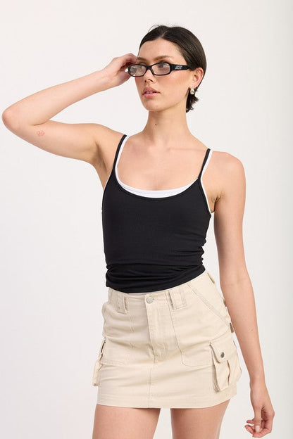 CARGO MINI SKIRT