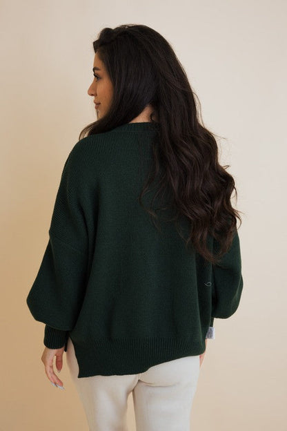 Cozy Mood Oversized Pullover Sweater