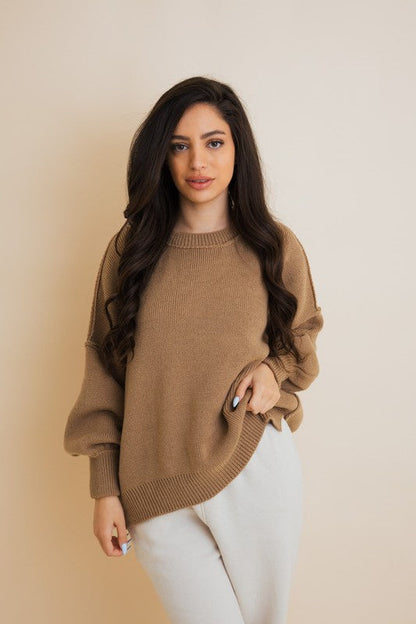 Cozy Mood Oversized Pullover Sweater
