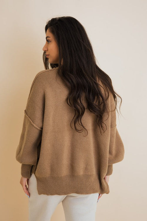 Cozy Mood Oversized Pullover Sweater