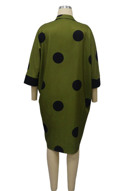 WOMEN FASHION SHIRT DRESS