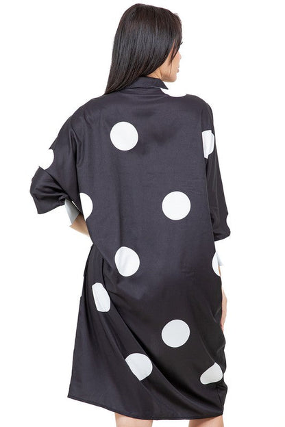 WOMEN FASHION SHIRT DRESS